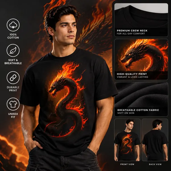 Fierce_Dragon_T_Shirt_Black