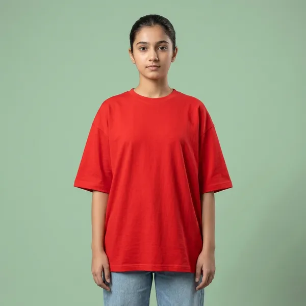 Backbencher_Plain_Oversized_T_Shirt_Unisex_Ink_Red