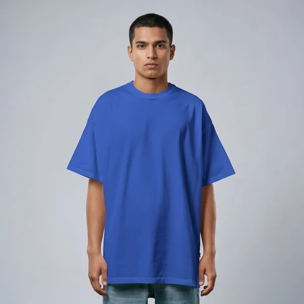 Backbencher_Plain_Oversized_T_Shirt_Unisex_Ink_Blue