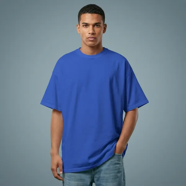 Backbencher_Plain_Oversized_T_Shirt_Unisex_Ink_Blue