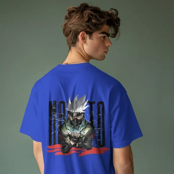 Backbencher_Men_S_Printed_Oversized_T_Shirt_Kakashi_Sensei_Edition_Ink_Blue