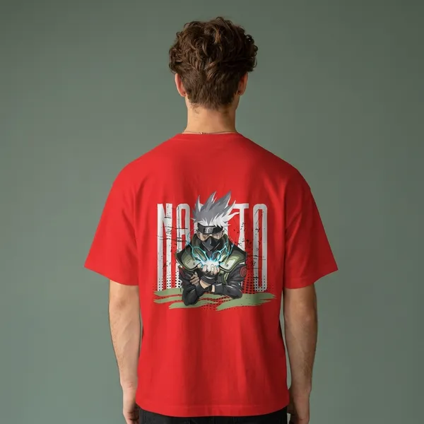Backbencher_Men_S_Printed_Oversized_T_Shirt_Kakashi_Sensei_Edition_Ink_Red