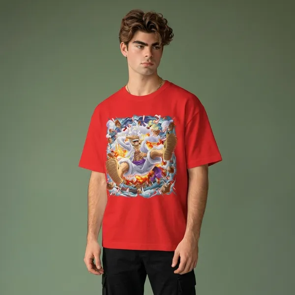 Backbencher_Men_S_Printed_Oversized_T_Shirt_One_Piece_Edition_Ink_Red