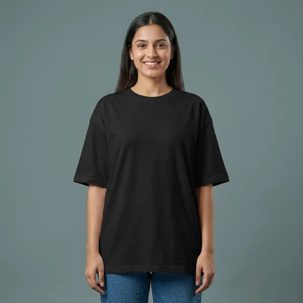 Backbencher_Premium_Plain_Oversized_T_Shirt_Unisex_Ink_Black