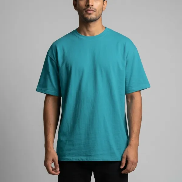 Backbencher_Premium_Plain_Oversized_T_Shirt_Unisex_Ink_Ice_Blue
