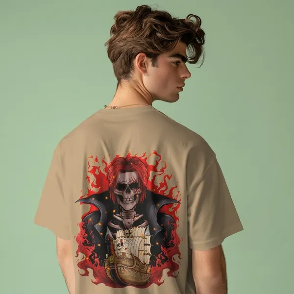 Backbencher_Premium_Men_S_Oversized_T_Shirt_Printed_Red_Edition_Ink_Beige