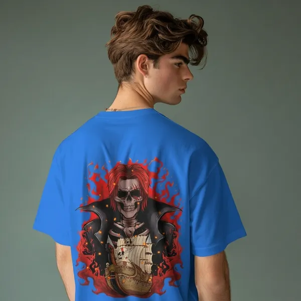 Backbencher_Premium_Men_S_Oversized_T_Shirt_Printed_Red_Edition_Ink_Blue
