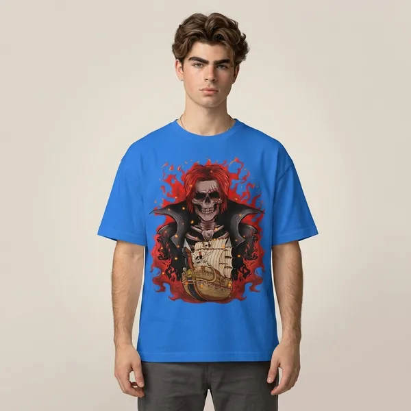 Backbencher_Premium_Men_S_Oversized_T_Shirt_Printed_Red_Edition_Ink_Blue
