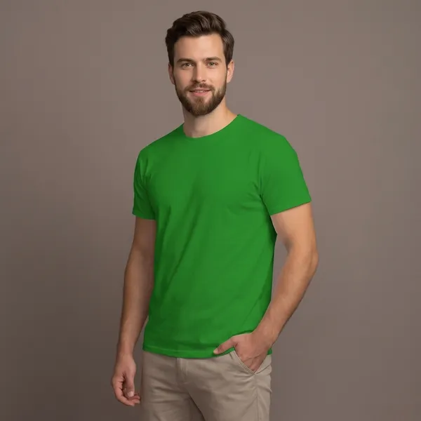 Backbencher_Everyday_Unisex_Solid_Color_T_Shirt_180gsm_Hm_Green
