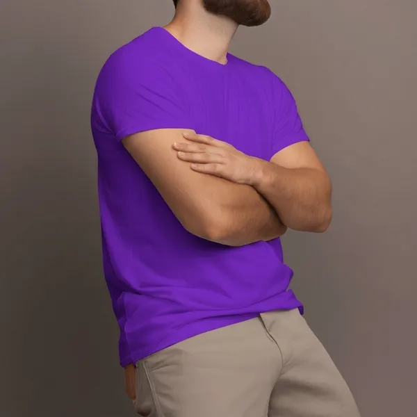 Backbencher_Everyday_Unisex_Solid_Color_T_Shirt_180gsm_Hm_Purple