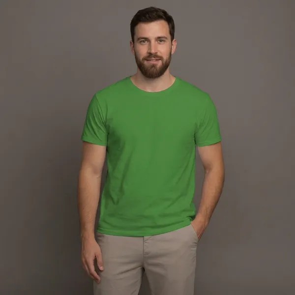 Backbencher_Classic_Unisex_Solid_Color_T_Shirt_210_Gsm_Ink_Green