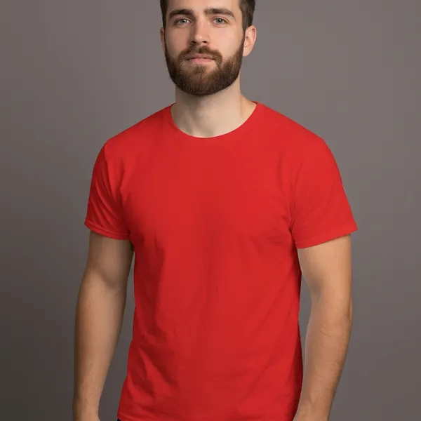 Backbencher_Classic_Unisex_Solid_Color_T_Shirt_210_Gsm_Ink_Red