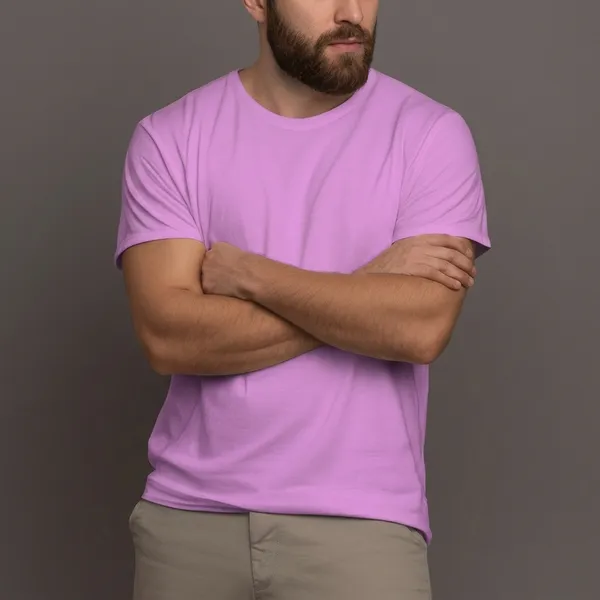 Backbencher_Everyday_Unisex_Solid_Color_T_Shirt_180gsm_Hm_Pink