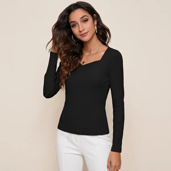Neck_Ribbed_Top_Black