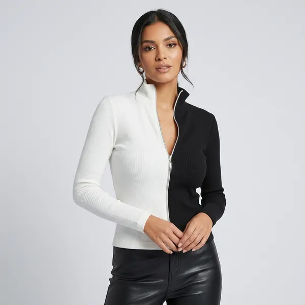 Dual_Tone_Zip_Up_Top_White
