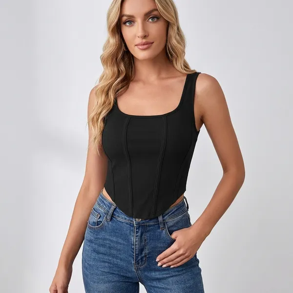Square_Neck_Hanky_Hem_Tank_Top_Black