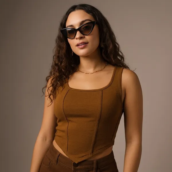 Square_Neck_Hanky_Hem_Tank_Top_Coffee