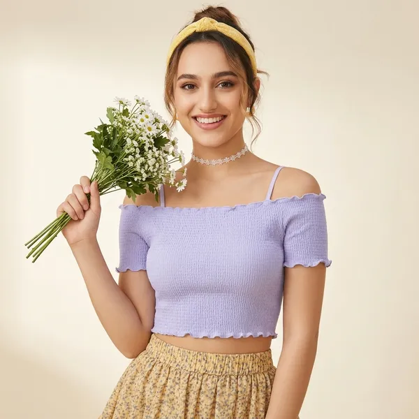 Trendy_Off_Shoulder_Crop_Top_Ultimate_Comfort_Lavener