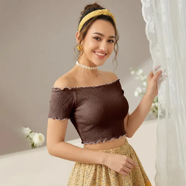 Trendy_Off_Shoulder_Crop_Top_Ultimate_Comfort_Coffee