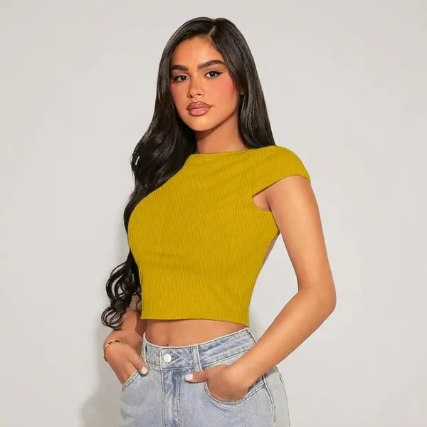Classic_Round_Neck_Yellow