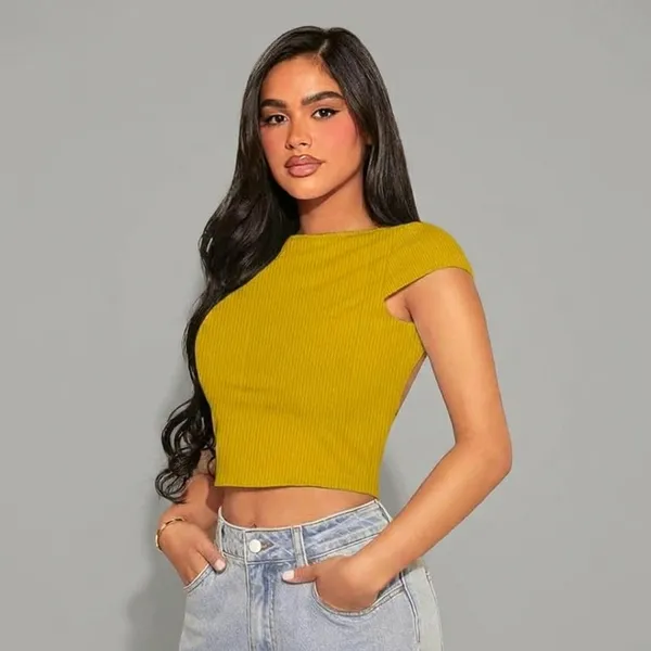 Classic_Round_Neck_Yellow