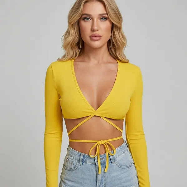 Midnight_Strappy_Top_Yellow