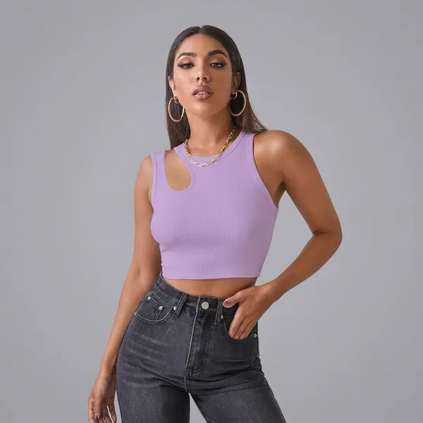 One_Side_Cutout_Crop_Purple