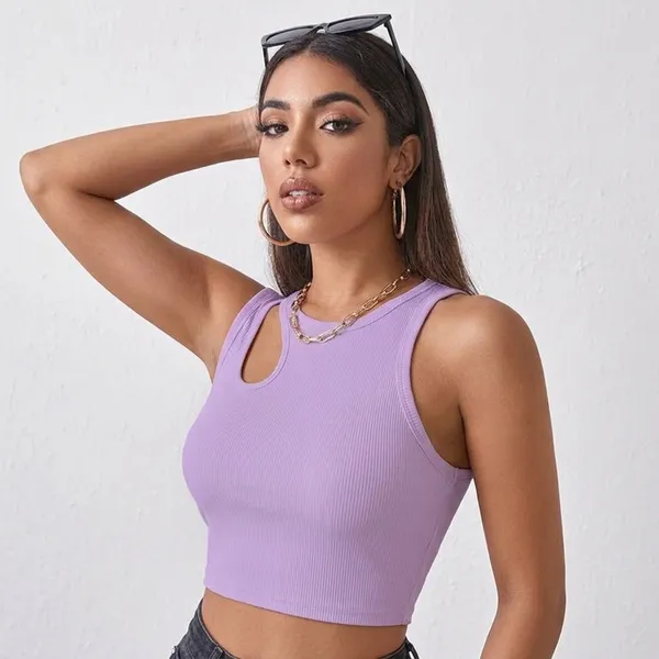One_Side_Cutout_Crop_Purple