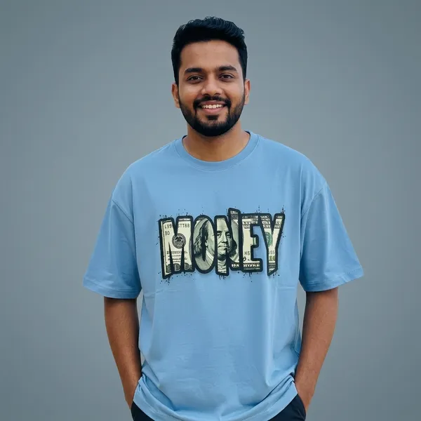 Money_Talks_Oversized_T_Shirt_Ice_Blue