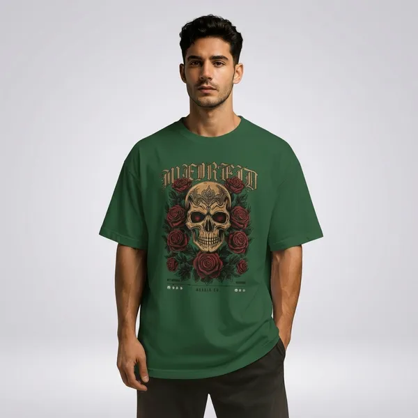 Eternal_Roses_T_Shirt_Green