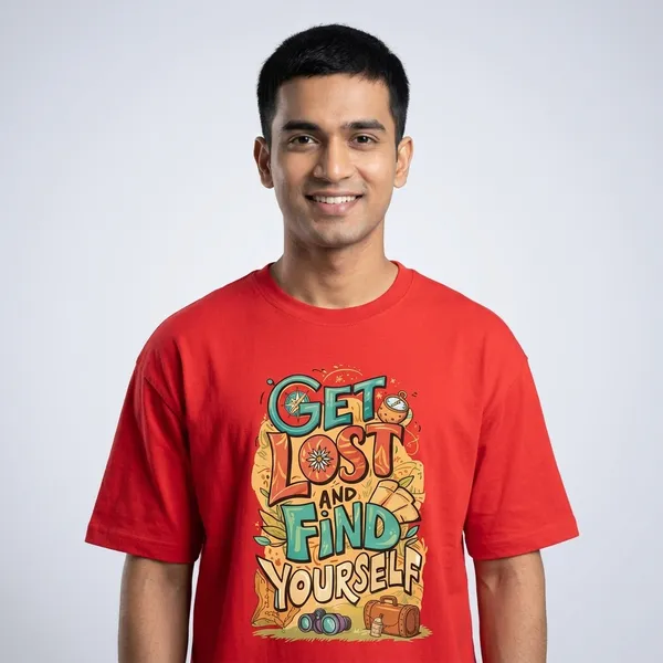 The_Lost_Oversize_T_Shirt_Red