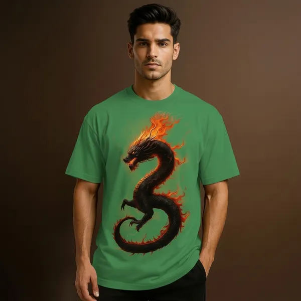 Fierce_Dragon_T_Shirt_Green
