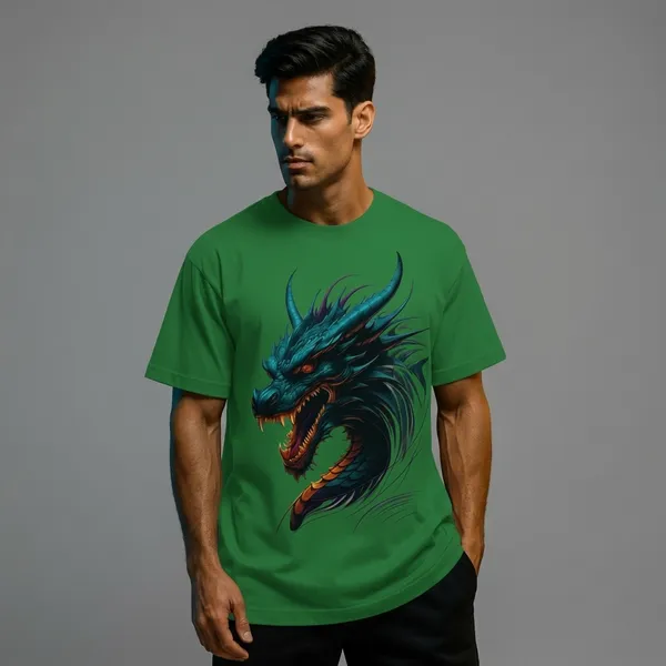 Dragon_Heat_T_Shirt_Green