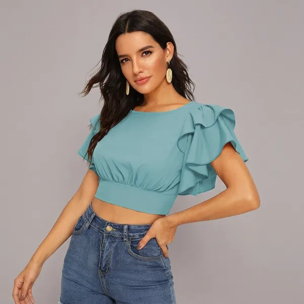 Ruffle_Sleeve_Burgundy_Crop_Top_Pista