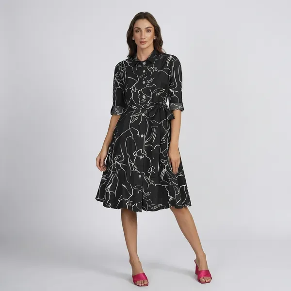 Button_Down_A_Line_Midi_Dress_Black