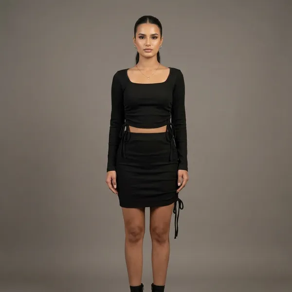 Seamless_Drawstring_Bodycontop_Black