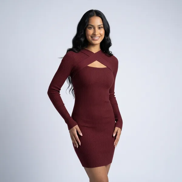 Sweetheart_Cut_Out_Dress_Brown