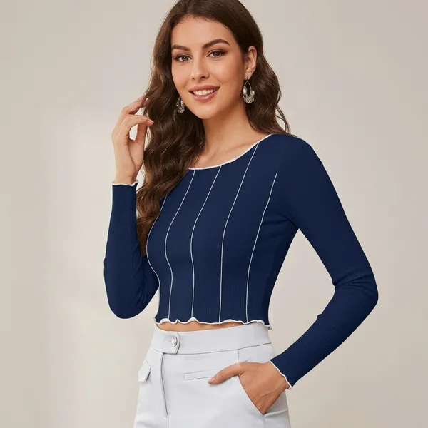 Tangerine_Wave_Stitch_Crop_Top_Navy