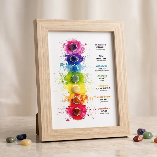 7_Chakra_Spiritual_Healing_Framed_Wall_Art