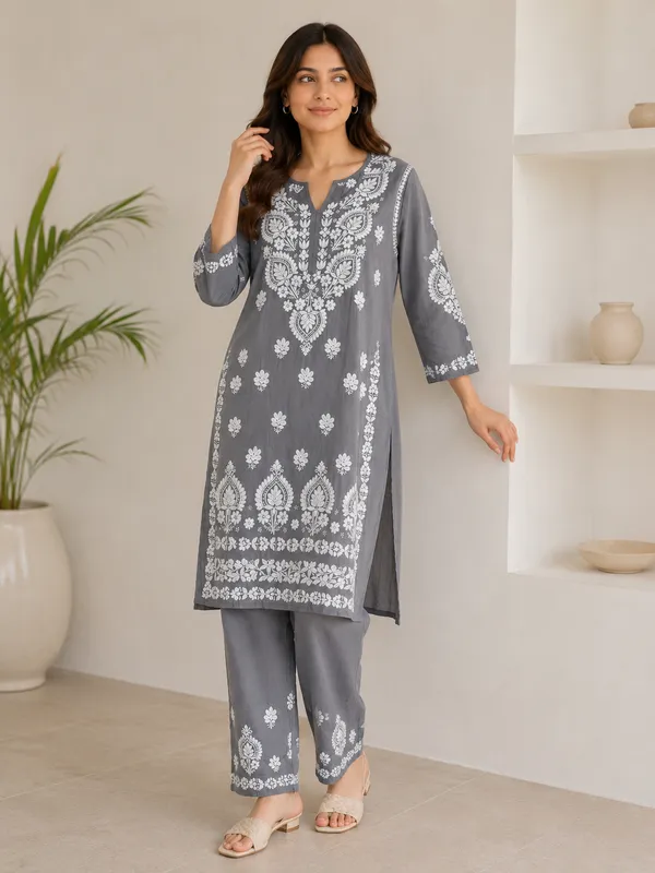 Grey_Cotton_Printed_Kurta_With_Palazzo_Set_For_Women