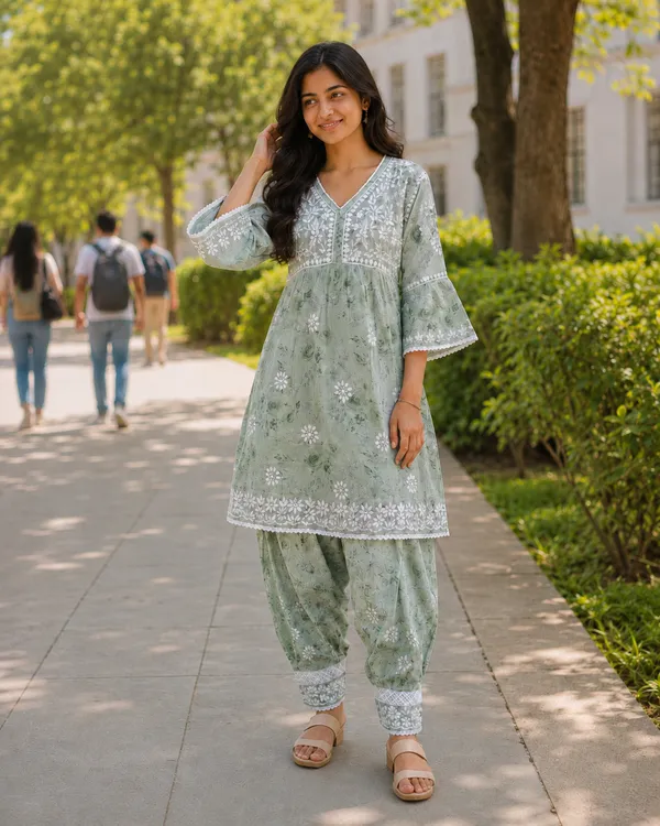Green_Floral_Embroidered_Kurta_Patiala_Set_For_Women