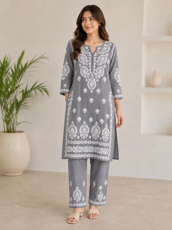 Grey_Cotton_Printed_Kurta_With_Palazzo_Set_For_Women