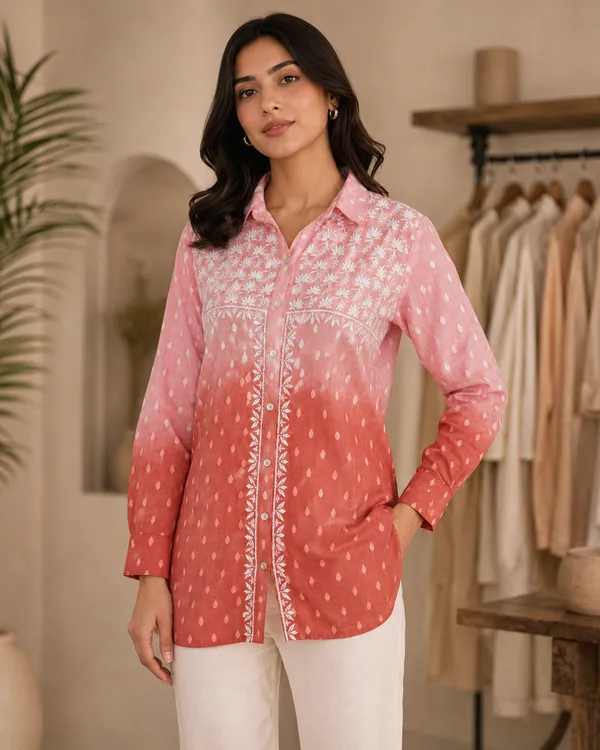 Pink_Ombre_Embroidered_Straight_Kurta_For_Women