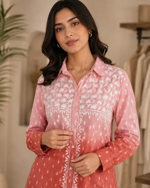 Pink_Ombre_Embroidered_Straight_Kurta_For_Women