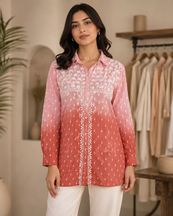 Pink_Ombre_Embroidered_Straight_Kurta_For_Women