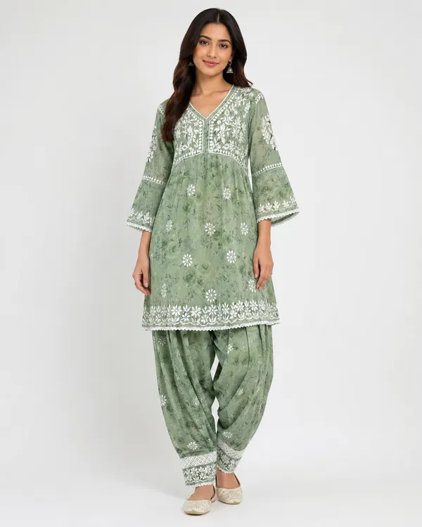 Green_Floral_Embroidered_Kurta_Patiala_Set_For_Women