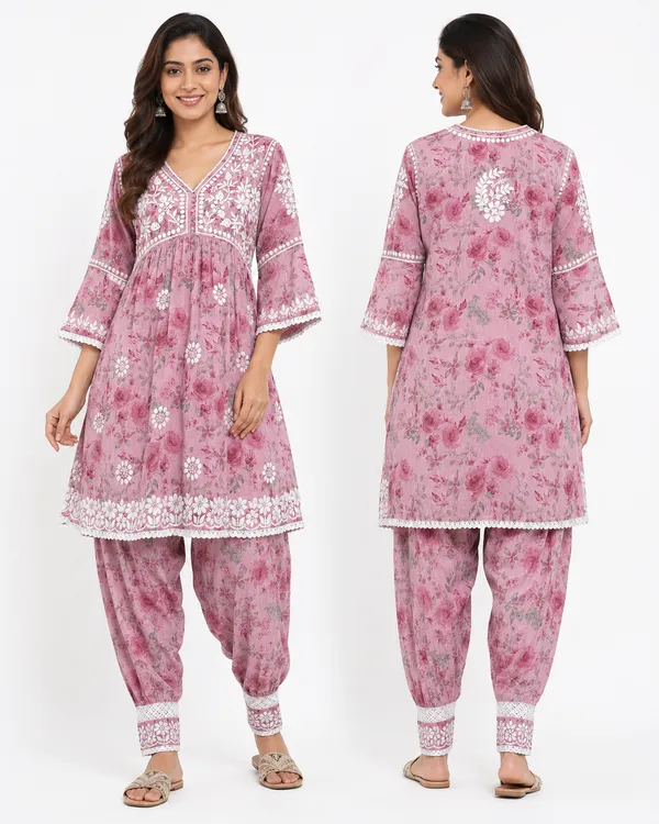 Pink_Floral_Print_Embroidered_Cotton_Kurta_Patiala_Set_For_Women
