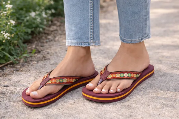 Cleat_Women_Fashion_Flip_Flops_Comfortable_Cushioned_Slippers_Anti_Skid_Sole_Lightweight_Design