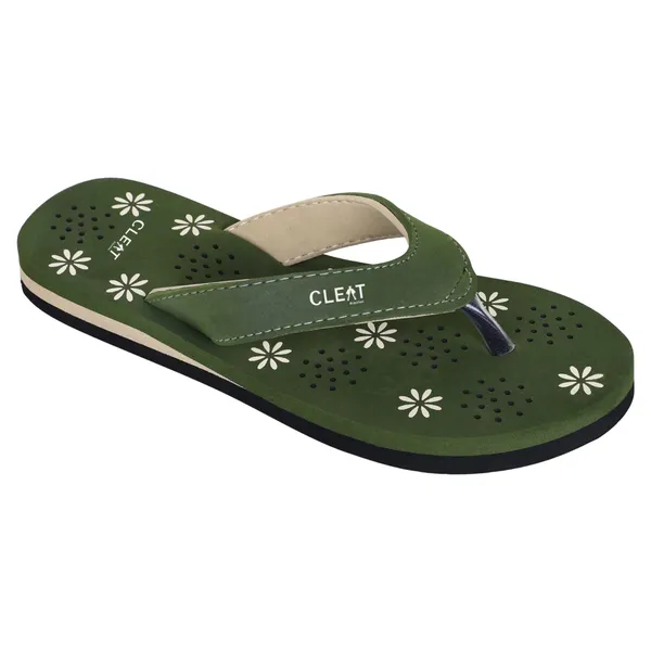Cleat_Women�S_Comfortable_Breathable_Soft_Pu_Slippers_Stylish_Lightweight_Daily_Wear_Flats_For_Ladies_Durable_Non_Slip_Casual_Footwear_For_Home_&_Outdoor_Use