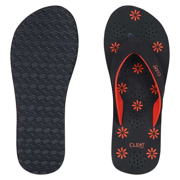 Cleat_Women�S_Comfortable_Breathable_Soft_Pu_Slippers_Stylish_Lightweight_Daily_Wear_Flats_For_Ladies_Durable_Non_Slip_Casual_Footwear_For_Home_&_Outdoor_Use